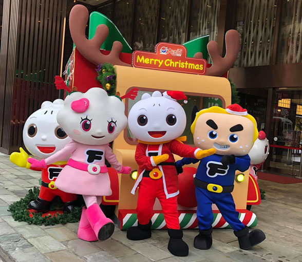  FOOD超人與新竹大遠百首次合作「FOOD超人歡樂聖誕派對！」